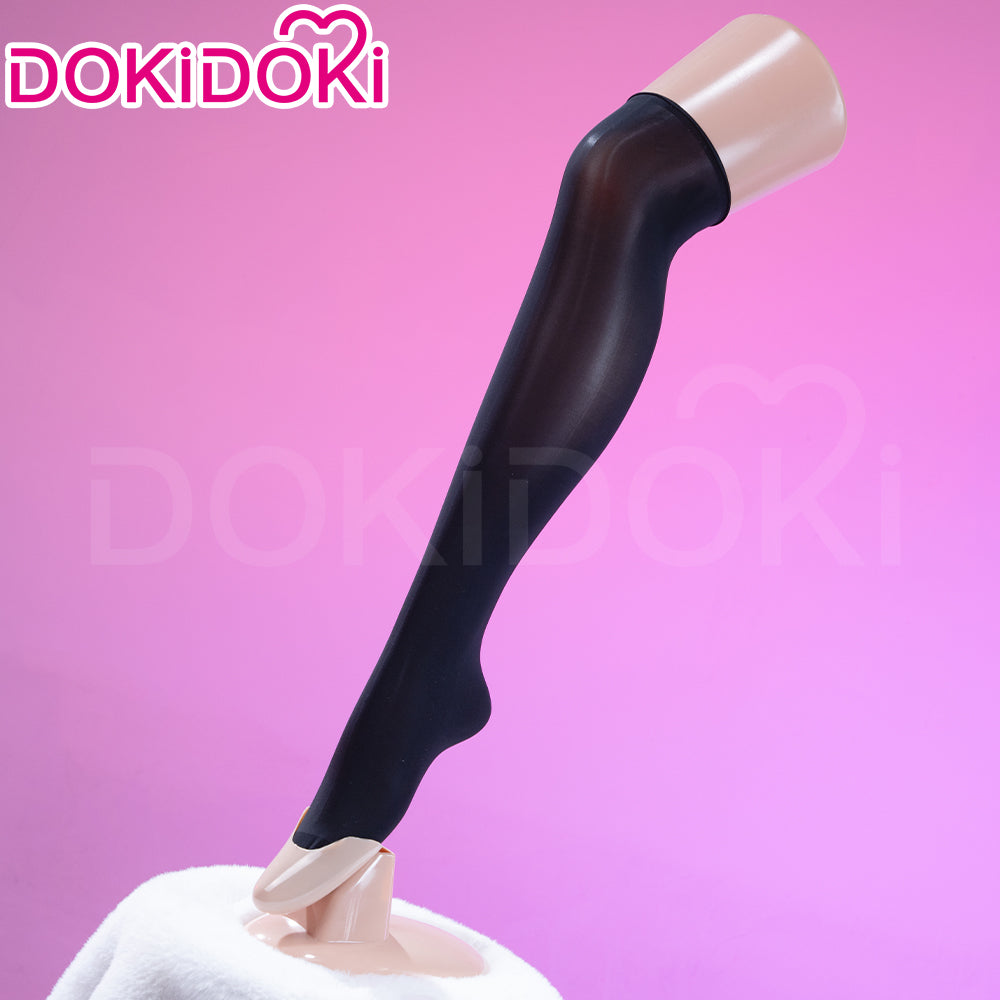 【In Stock】DokiDoki Cosplay Stockings Prop White / Black Socks