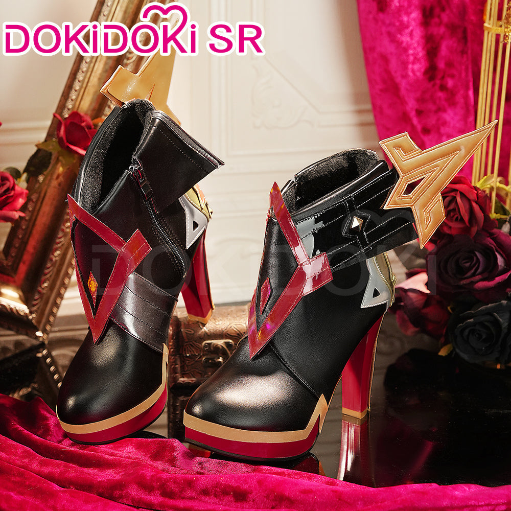 【Partially Ready For Ship】DokiDoki-SR Game Genshin Impact Cosplay Mavuika Shoes
