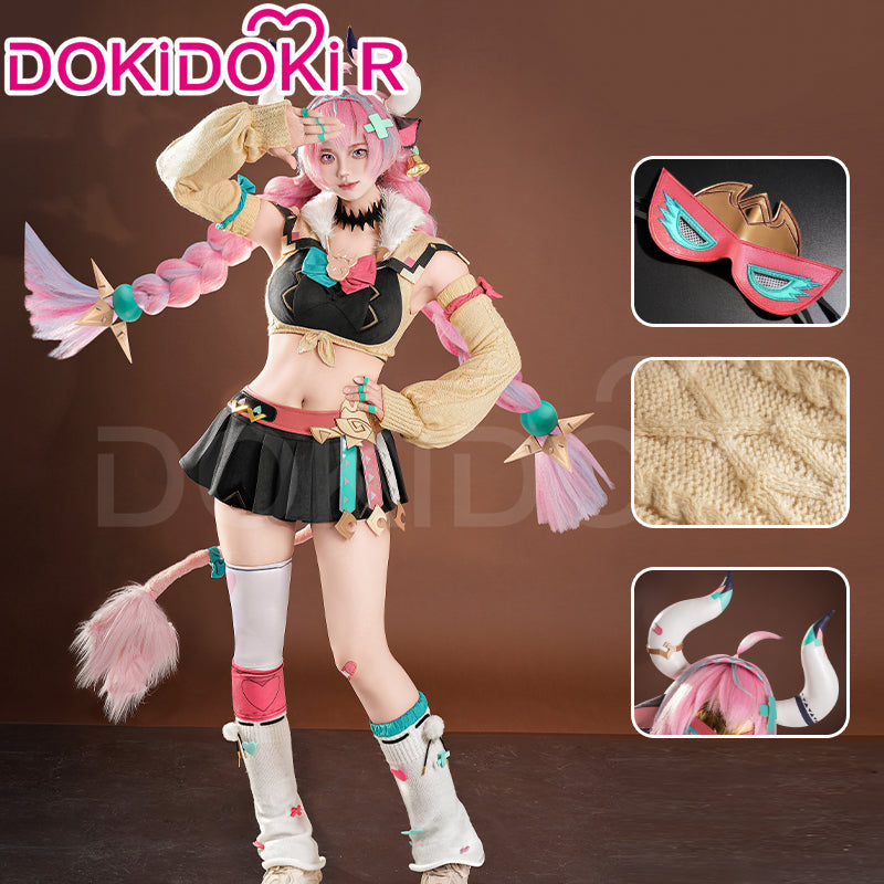 【Size XS-2XL】DokiDoki-R Game Genshin Impact Cosplay Varesa Costume Natlan