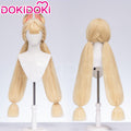 【Ready For Ship】DokiDoki Game Zenless Zone Zero Cosplay Alice Thymefield Wig Long Blond Hair Twin Ponytails ZZZ