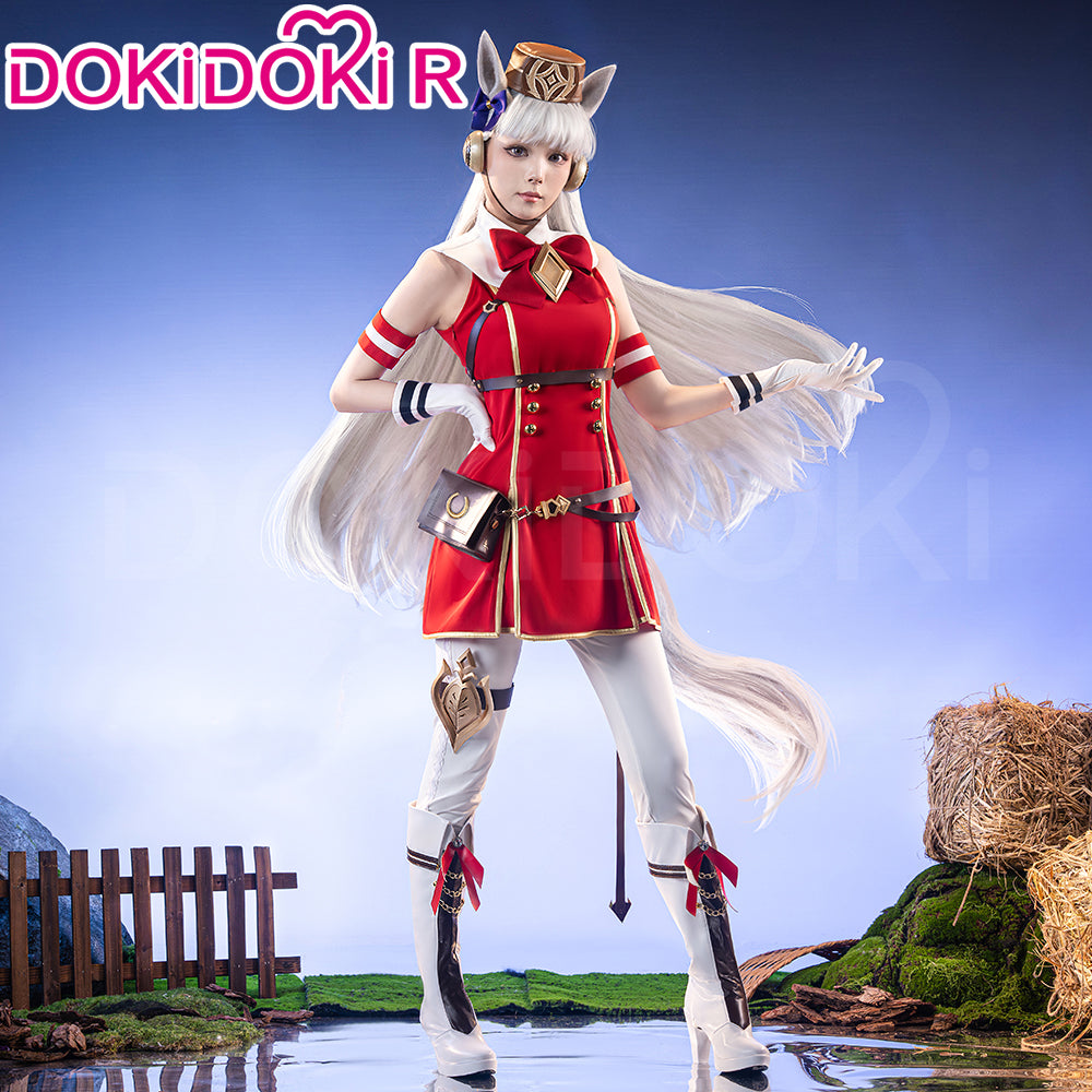 【Partially Ready For Ship】【Size XS-4XL】DokiDoki-R Anime Game Cosplay Costume Red