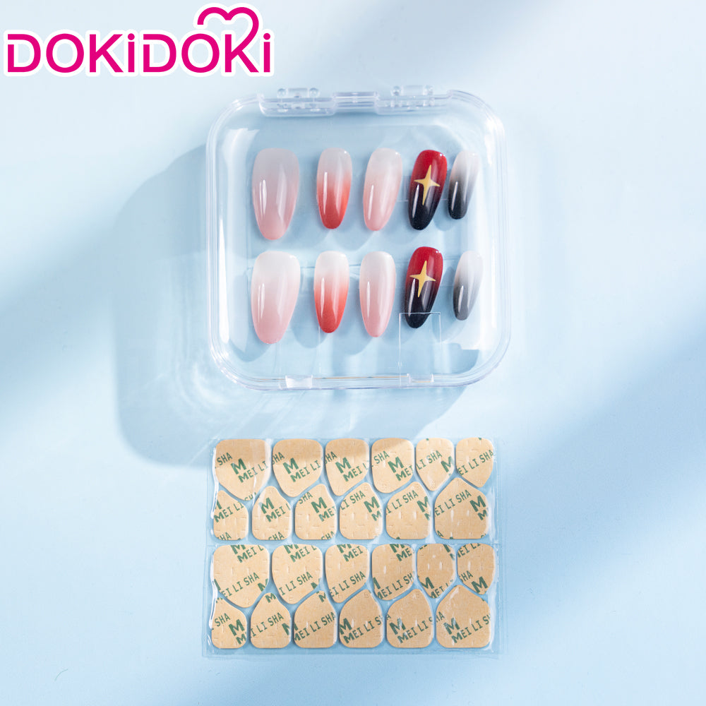 DokiDoki Game Zenless Zone Zero Cosplay Ramiel Prop Press-on Nails Remielle Dan ZZZ