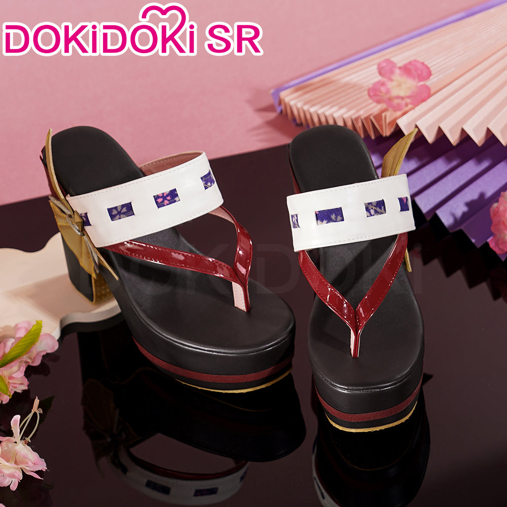DokiDoki-SR Game Genshin Impact Cosplay Yae Miko Cosplay  Shoes