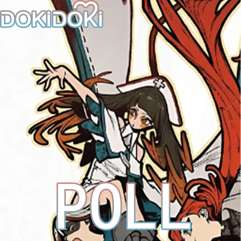 【POLL】$5 Deposit =10% OFF Coupon DokiDoki Anime GACHIAKUTA Cosplay Amo Empool Costume Doll Festival