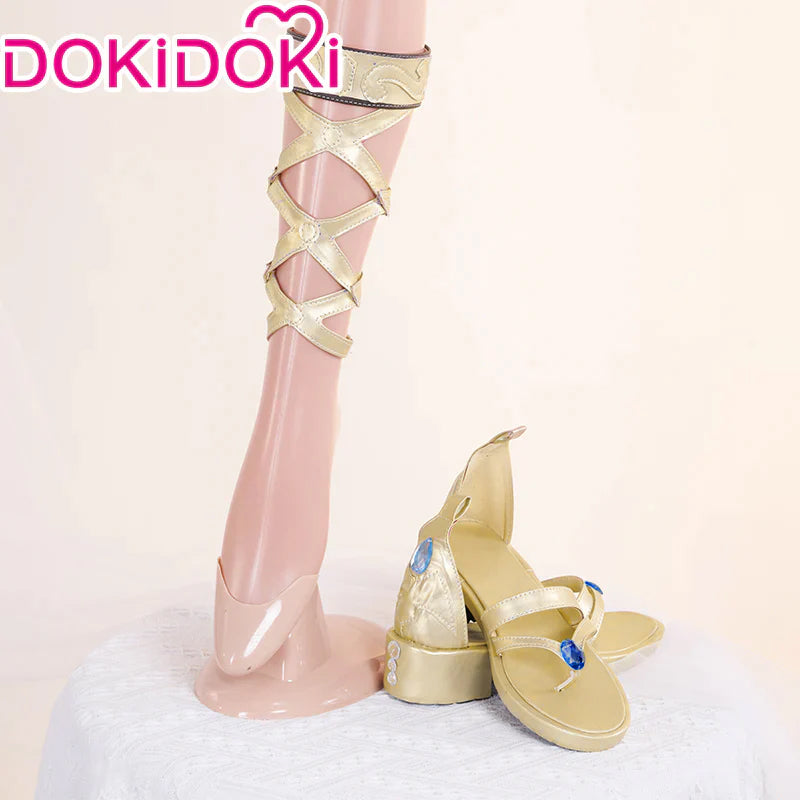 【In Stock】DokiDoki Game Genshin Impact Nilou Cosplay Shoes