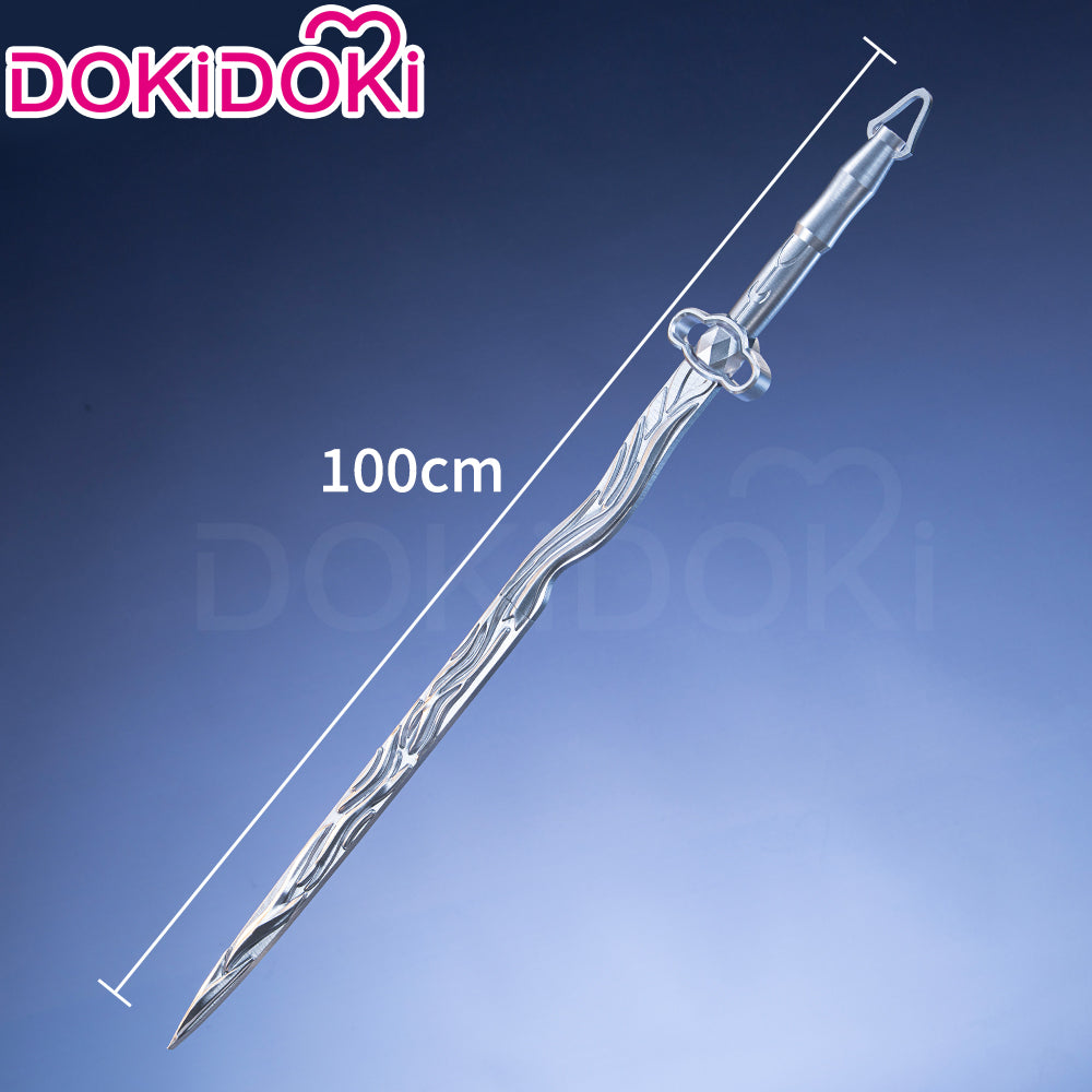 【100 CM】DokiDoki Game Zenless Zone Zero Cosplay Ye Shunguang Qingming Sword Prop ZZZ Ye Shun Guang