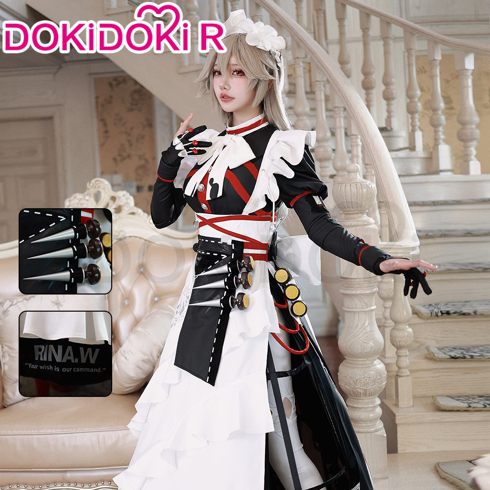 【IN STOCK】DokiDoki-R Game Zenless Zone Zero Cosplay Alexandrina Sebastiane Costume Victoria Housekeeping Co. Maid