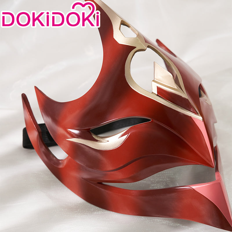 【IN STOCK】DokiDoki Game Genshin Impact Cosplay Tartaglia Childe Cosplay Mask