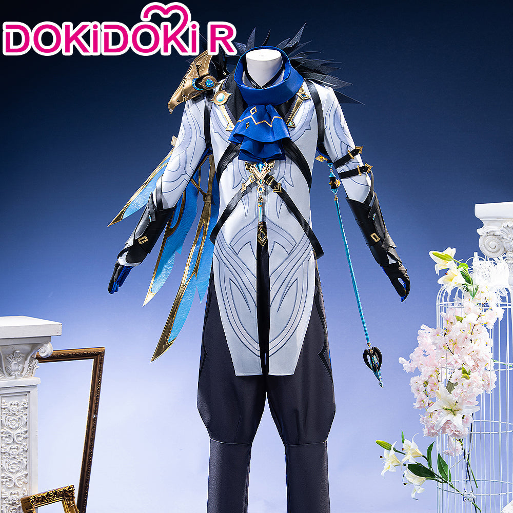 【Ready For Ship】【Size XS-2XL】DokiDoki-R Game Genshin Impact Fatui Harbinger Cosplay  Il Dottore Costume