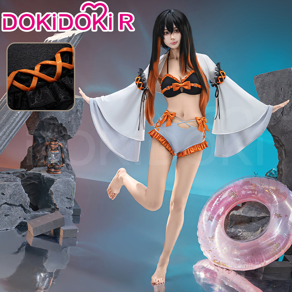 【Partial Ready For Ship】【Size S-3XL】DokiDoki-R Anime GACHIAKUTA Cosplay Amo Empool Costume SwimSuit