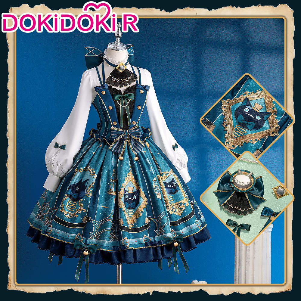 【In Stock】【Size S-2XL】DokiDoki-R Game Genshin Impact Cosplay Lynette Costume Seoul Cafe Collab