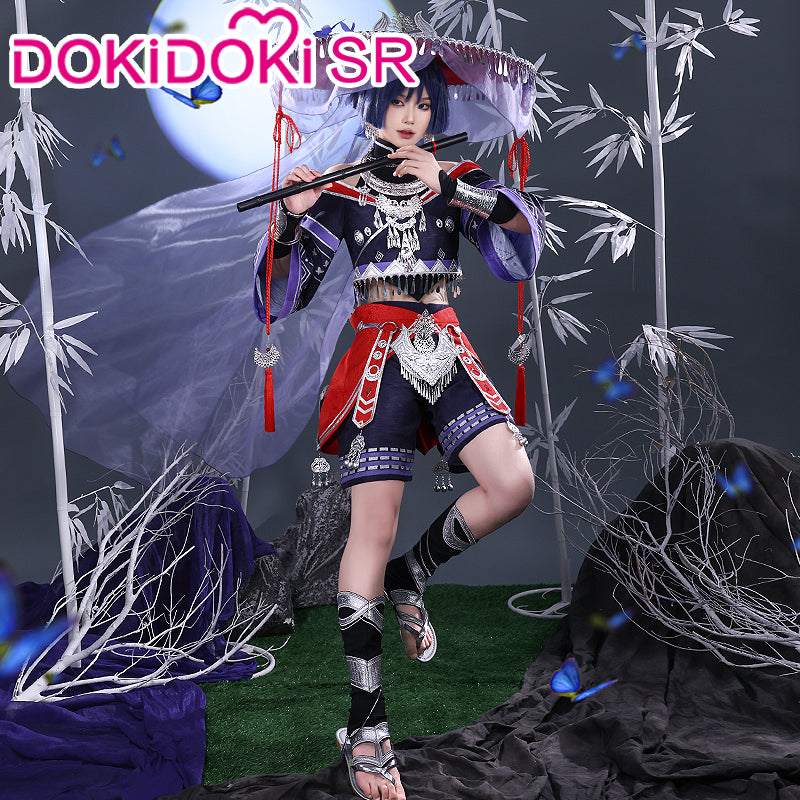 DokiDoki-SR Game Genshin Impact Cosplay Scaramouche Costume Doujin