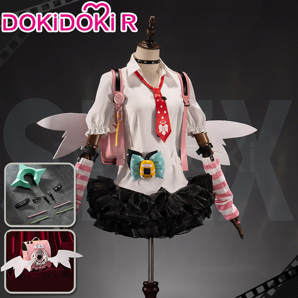 【Costume Ready For Ship】【Size S-2XL】DokiDoki-R Game Zenless Zone Zero Cosplay Sunna Costume / Backpack ZZZ Chinatsu Remiel Angels of Delusion