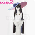 【In Stock】DokiDoki Game Honkai: Star Rail Cosplay The Dahlia Constance Wig Long Straight Black Purple Hair