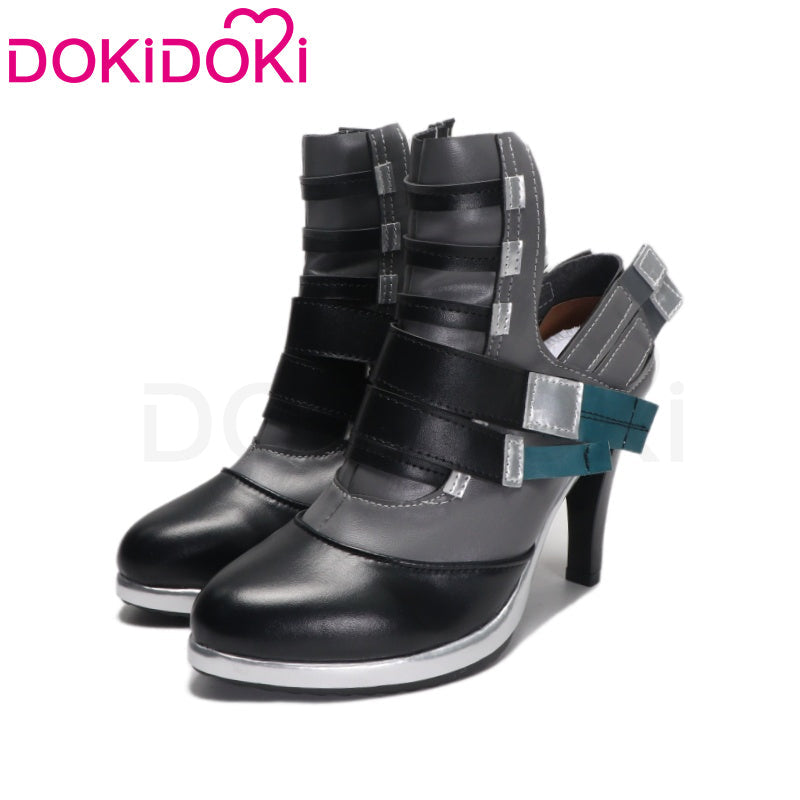 Dokidoki Game Zenless Zone Zero Cosplay Tsukishiro Yanagi Shoes ZZZ