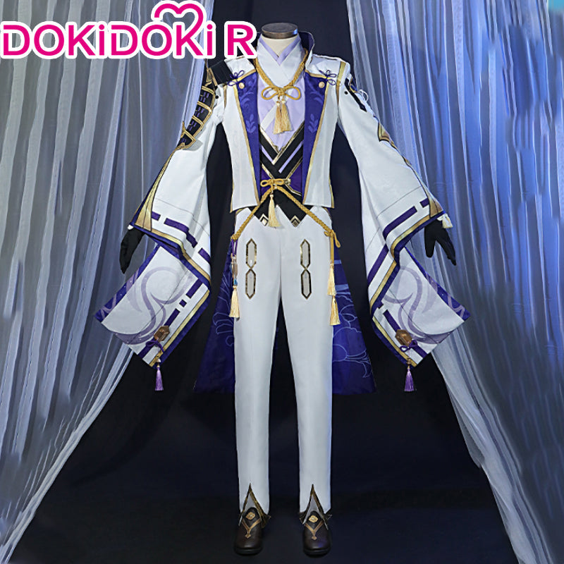 【Ready For Ship】【Last Batch】DokiDoki-R Game Genshin Impact Cosplay Kamisato Ayato Costume