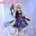 DokiDoki-SR Game Genshin Impact Kamisato Ayaka Cosplay Costume Women