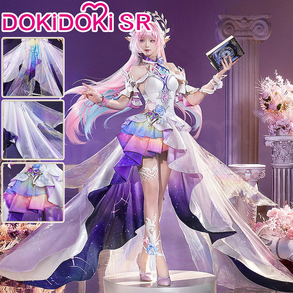 【Ready For Ship】【Size S-2XL】DokiDoki-SR Game Honkai: Star Rail Cosplay Cyrene Diamond Sheen / Laser Sheen Costume Adult Cyrene Halloween