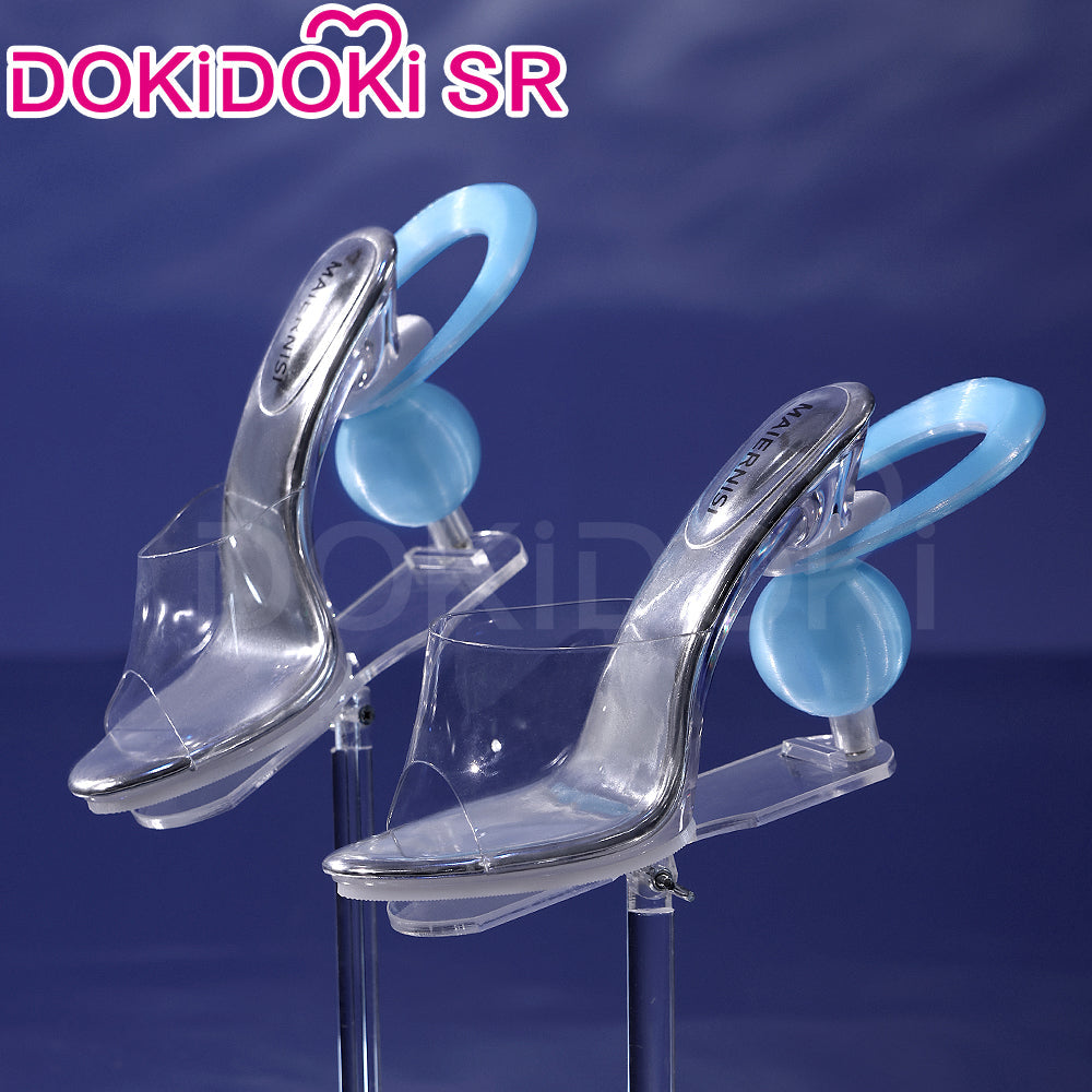 【Partially Ready For Ship】DokiDoki-SR Game Genshin Impact Cosplay Columbina Shoes Moon Maiden Song of the Welkin Moon Nod Krai