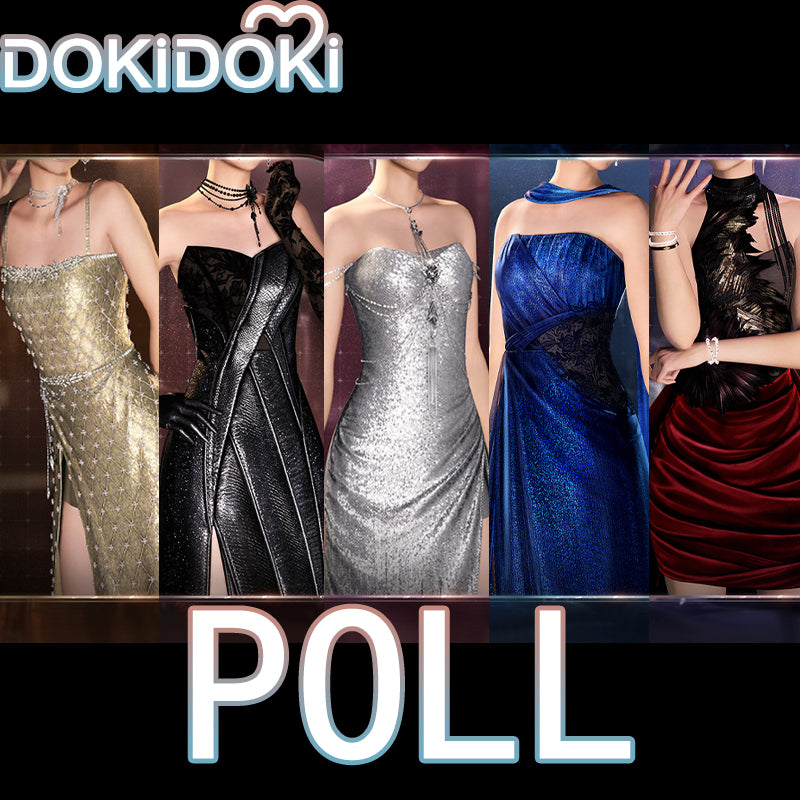 【POLL】$5 Deposit =10% OFF Coupon Love And Deepspace Cosplay Protagonist MC Brandied Cherry / Satin Blue Reverie / Shimmering Whispers / Deepest Night / A Heart's Promise Costume DokiDoki