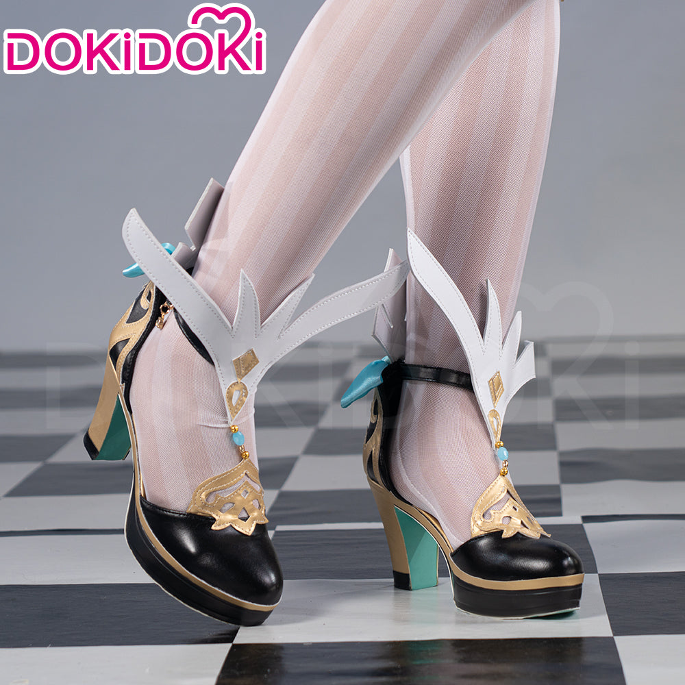 DokiDoki Game Genshin Impact Cosplay Escoffier Shoes Fontaine