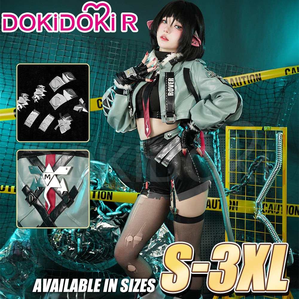 【Partially In Stock】【Size S-3XL】Dokidoki-R Game Zenless Zone Zero Cosplay Jane Doe Costume