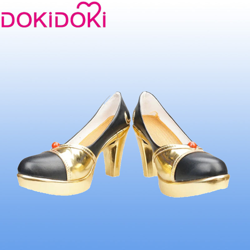 DokiDoki Game Genshin Impact Beidou Cosplay Shoes Bei Dou Women