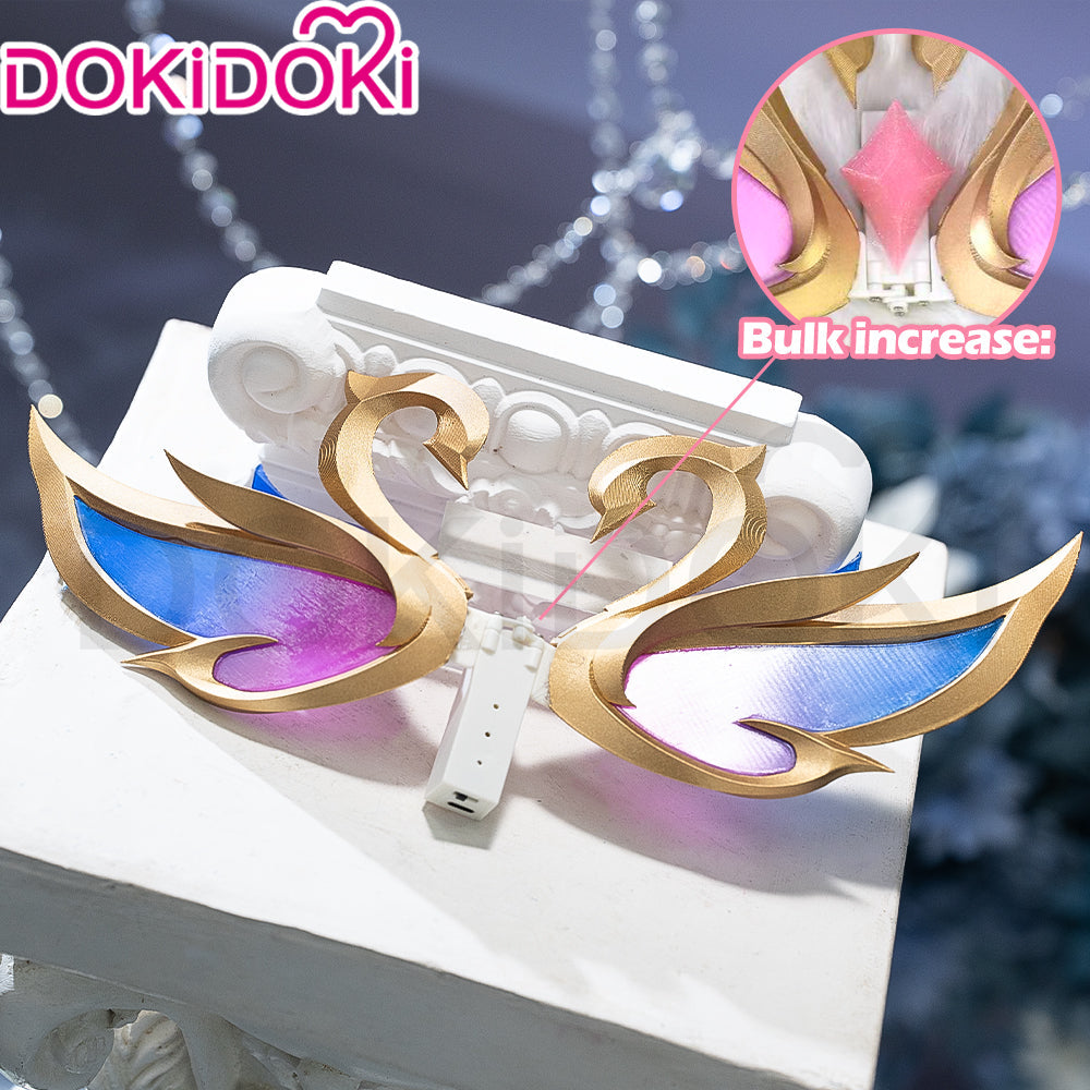 【Movable】DokiDoki Game Genshin Impact Cosplay Odette Prop Swan Wings Snezhnaya
