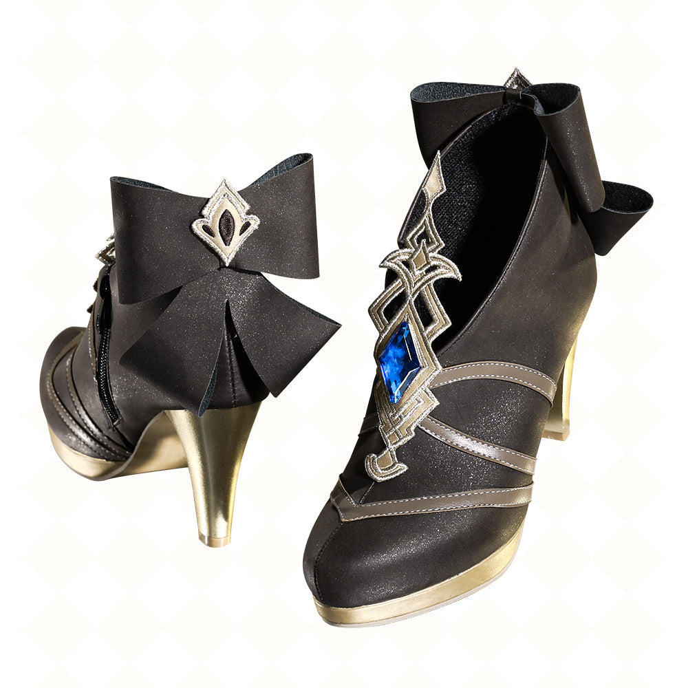 【Partially Ready For Ship】DokiDoki-SR Game Genshin Impact Cosplay Navia Shoes Fontaine