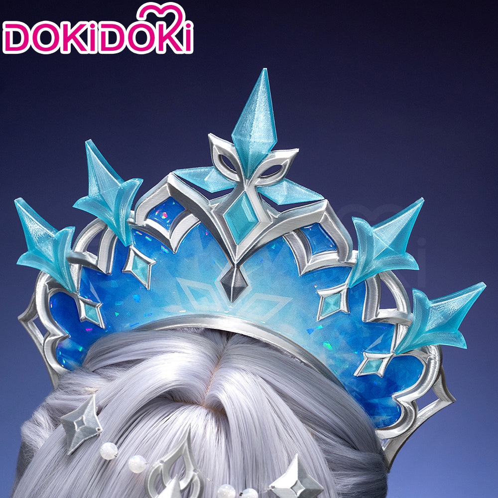 Genshin Impact Cosplay Tsaritsa Crown DokiDoki Anastasya Feodorovna Snezhnaya Sudden Snow