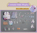 【US/EU  Local Shipping】【Size S-2XL】DokiDoki-SR Game Honkai: Star Rail Cosplay Cyrene Diamond Sheen / Laser Sheen Costume Adult Cyrene