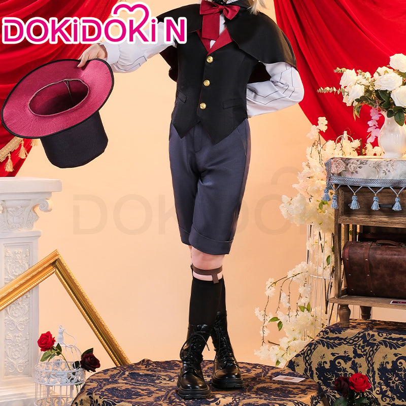 【Ready For Ship】【Last Batch】【Size XS-3XL】DokiDoki-N Game Genshin Impact Cosplay Kid Lyney / Lynette Costume Fontaine Young Ver.