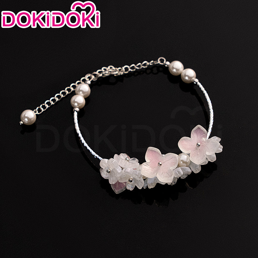 DokiDoki Game Love and Deepspace Cosplay Protagonist MC Prop Xavier / Rafayel / Zayne / Sylus / Caleb Spring Day Bracelet Flowers