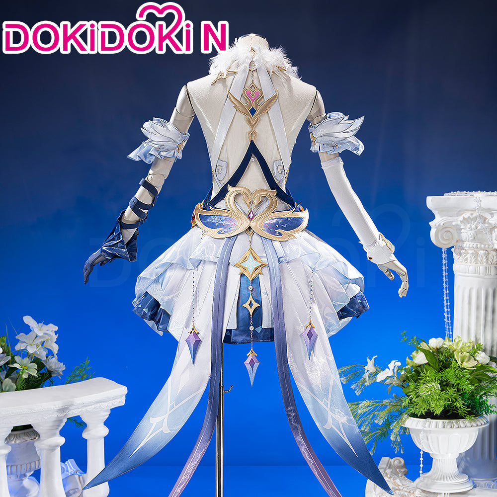 【Ready For Ship】【Size S-4XL】DokiDoki-N Game Genshin Impact Cosplay Odette Costume Snezhnaya