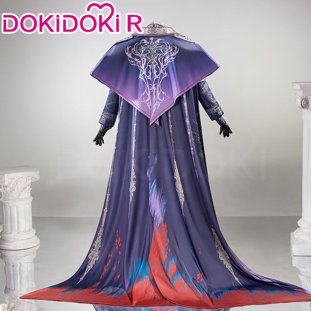 【Size XS-2XL】DokiDoki-R Game Love And Deepspace Cosplay Sylus Crimson Departure Costume Dark Version Crimson Rapture Crimson Feast Silverwing Fiend