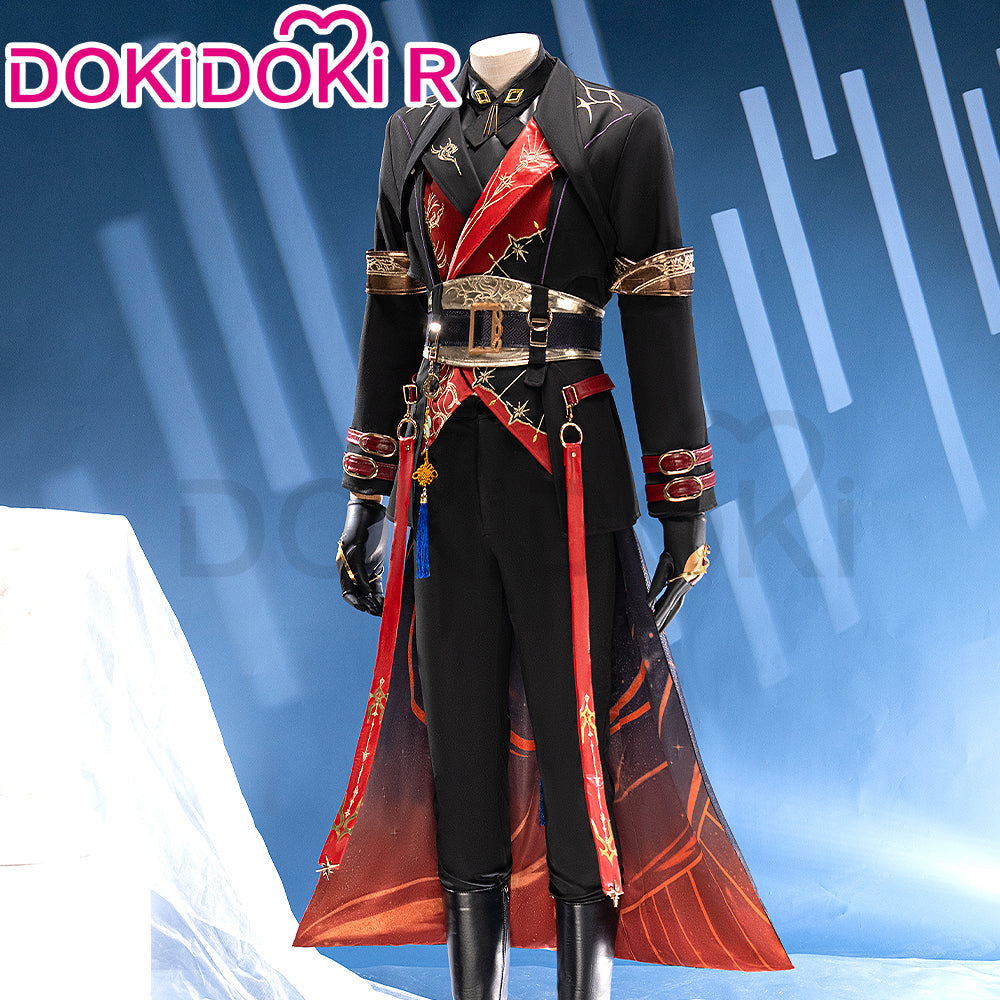 【IN STOCK】【S-2XL】DokiDoki-R Game Love and Deepspace Cosplay Xavier Time Hunter Black