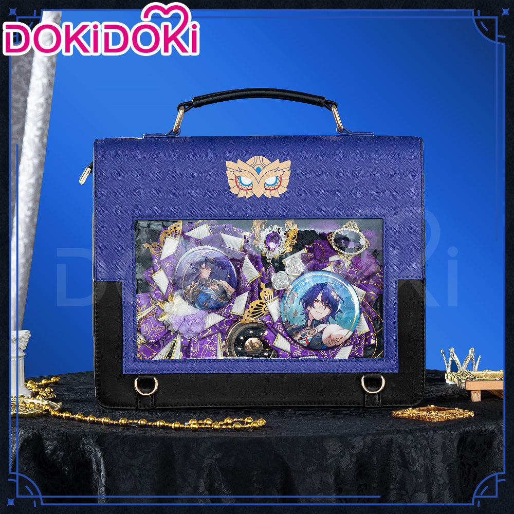 【In Stock】DokiDoki Game Honkai: Star Rail Cosplay Dr. Ratio Itabag Bag Ita Bag / Badge Holder