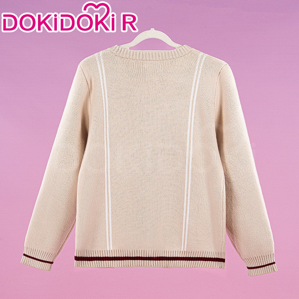 DokiDoki-R Game Love And Deepspace Cosplay Xavier Costume Starry Day Embroidered Cardigan Sweater