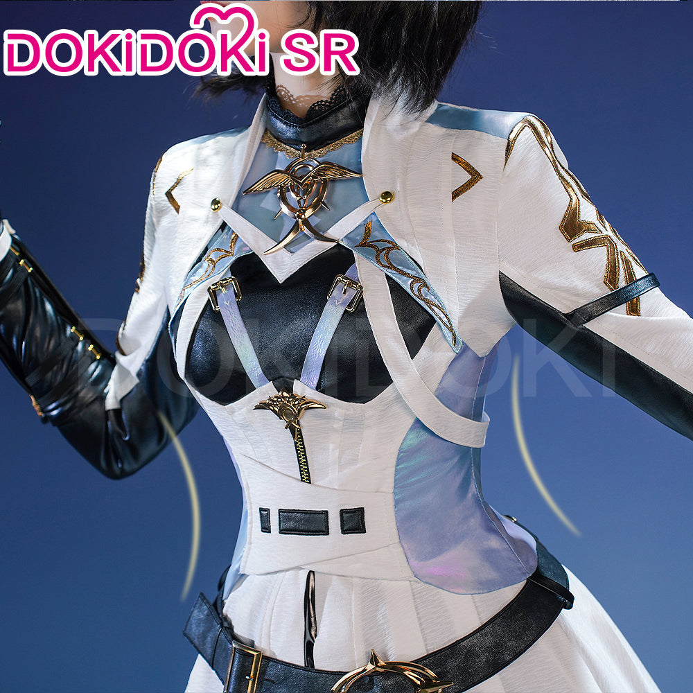 【Ready For Ship】DokiDoki-SR Game Love and Deepspace Deep Space Cosplay Protagonist Costume Refulgent Path Outfit Lightseeker