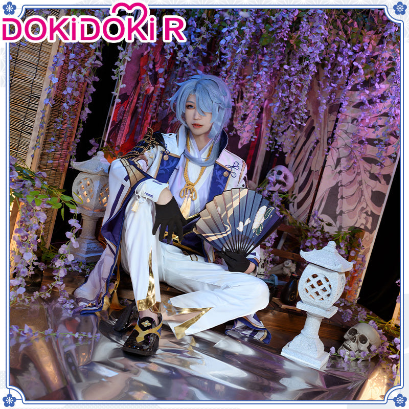 【Ready For Ship】【Last Batch】DokiDoki-R Game Genshin Impact Cosplay Kamisato Ayato Costume