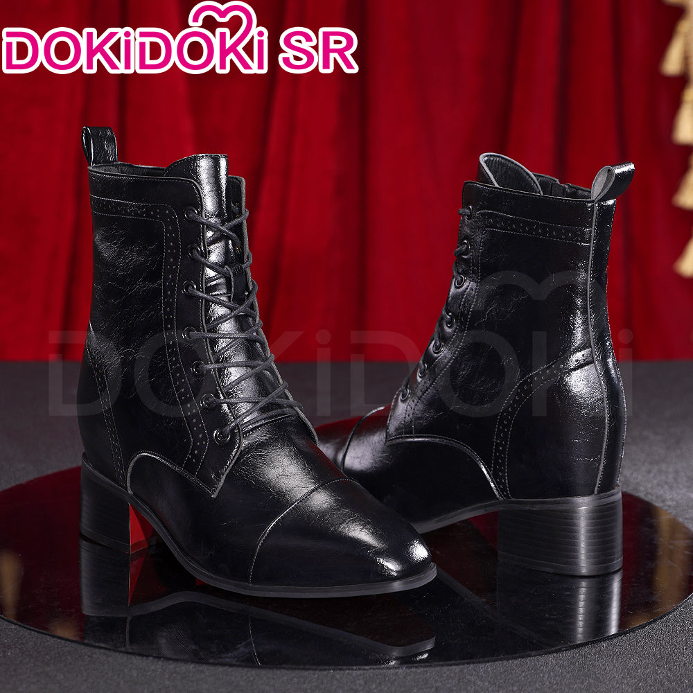 【Ready For Ship】【14CM】DokiDoki-SR Height Increasing Shoes / Elevator Shoes Red Sole Bottom Leather Shoes