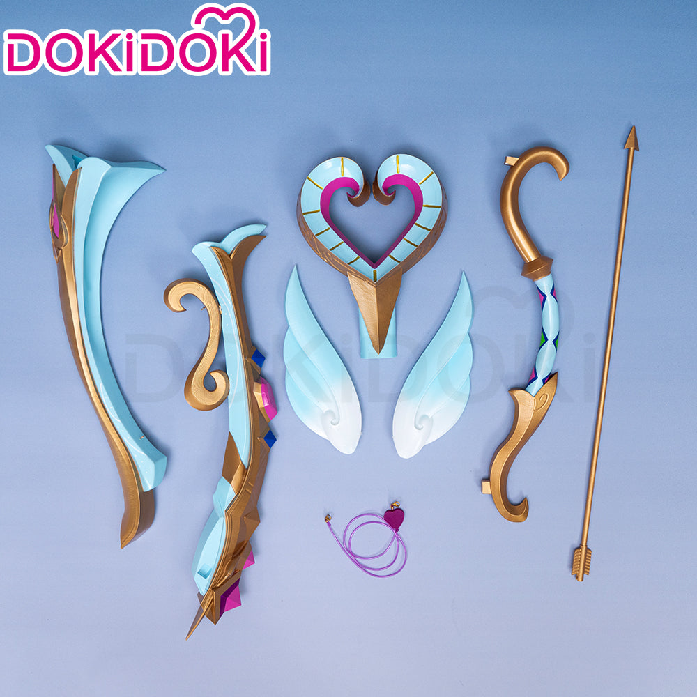 DokiDoki Genshin Impact Cosplay Fontaine Sigewinne  Props Weapons Archer