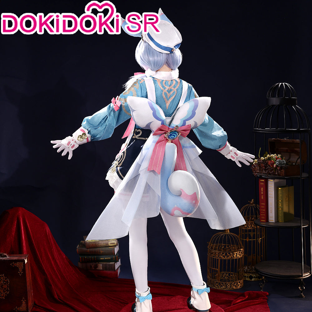 【Ready For Ship】DokiDoki-SR Game Genshin Impact Cosplay Fontaine Sigewinne Costume / Shoes Women