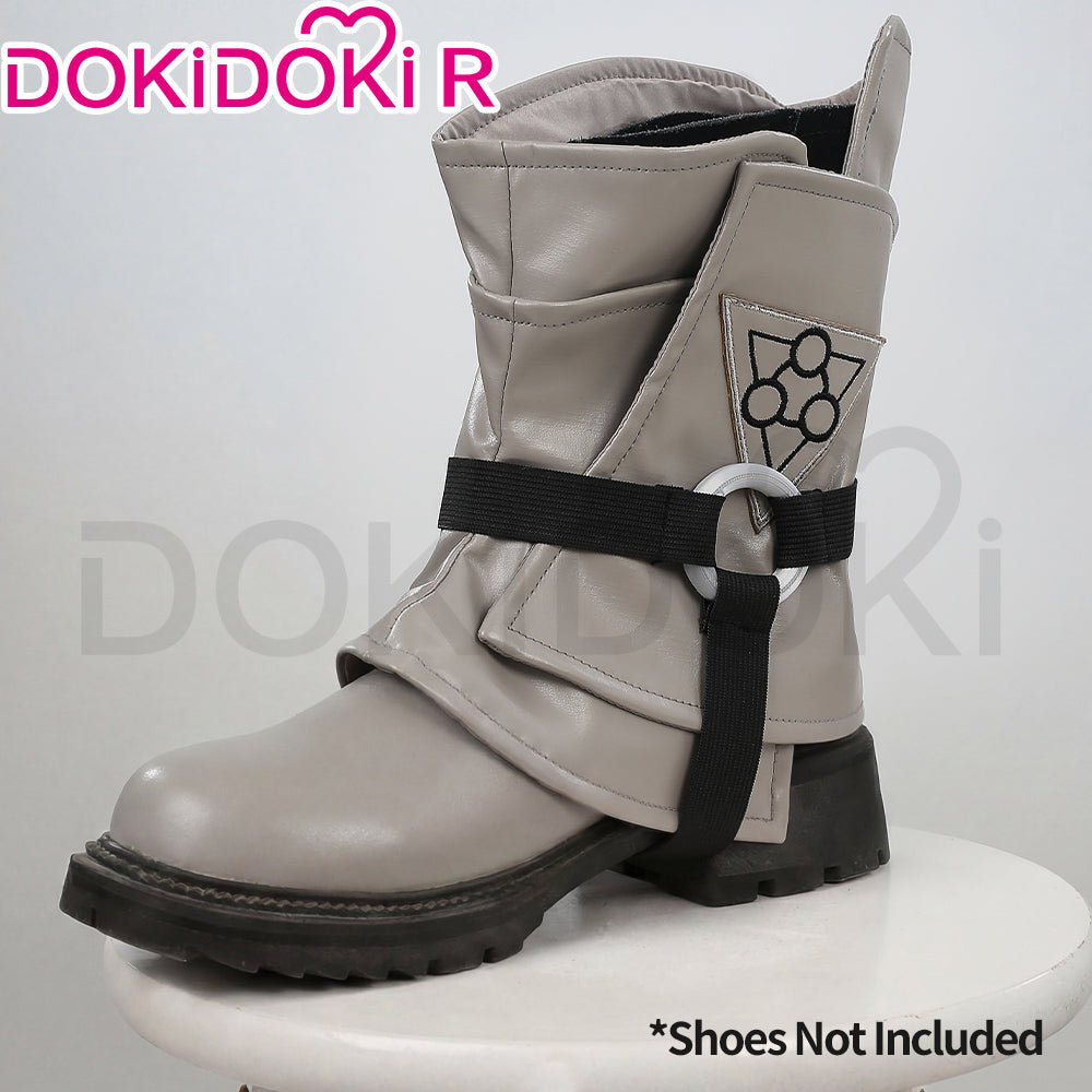 【Costume Ready For Ship】【Upgrade】【Size XS-4XL】DokiDoki-R Anime GACHIAKUTA Cosplay Amo Empool Costume / Shoes Cover Boot Gaiters Halloween