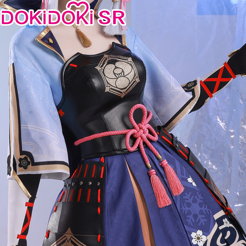 DokiDoki-SR Game Genshin Impact Kamisato Ayaka Cosplay Costume Women