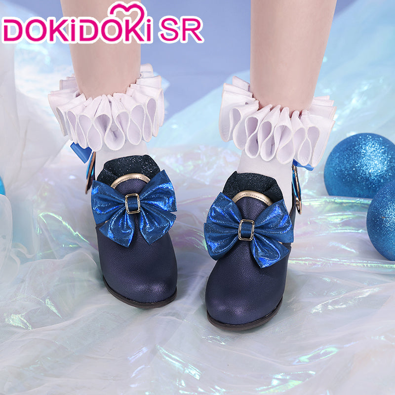 【Partially Ready For Ship】DokiDoki-SR Game Genshin Impact Cosplay Focalors Shoes Furina Fontaine