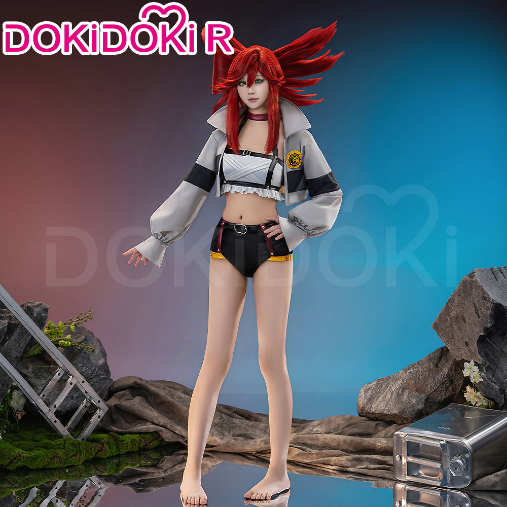 【Size S-3XL】DokiDoki-R Anime GACHIAKUTA Cosplay Riyo Reaper Costume SwimSuit