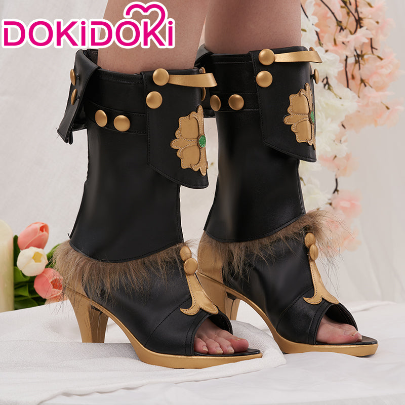 【In Stock】DokiDoki Game Genshin Impact Cosplay Collei Cosplay Shoes Sumeru