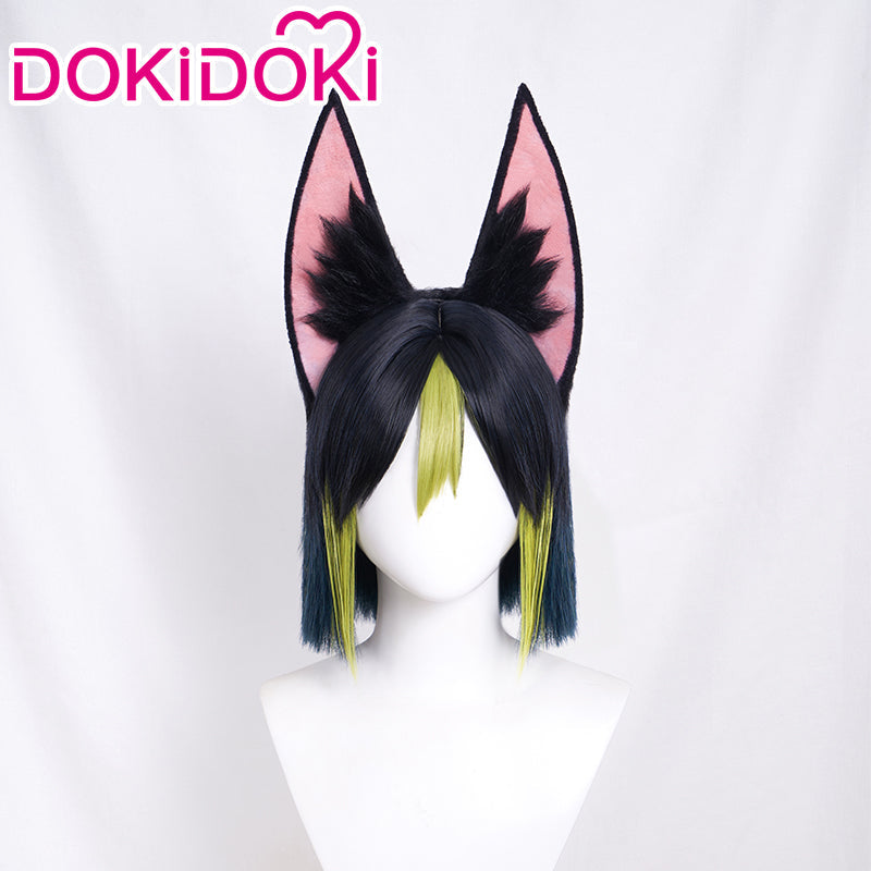 【Ready For Ship】DokiDoki Game Genshin Impact Cosplay Tighnari Elastic Ears Sumeru Flexible Version