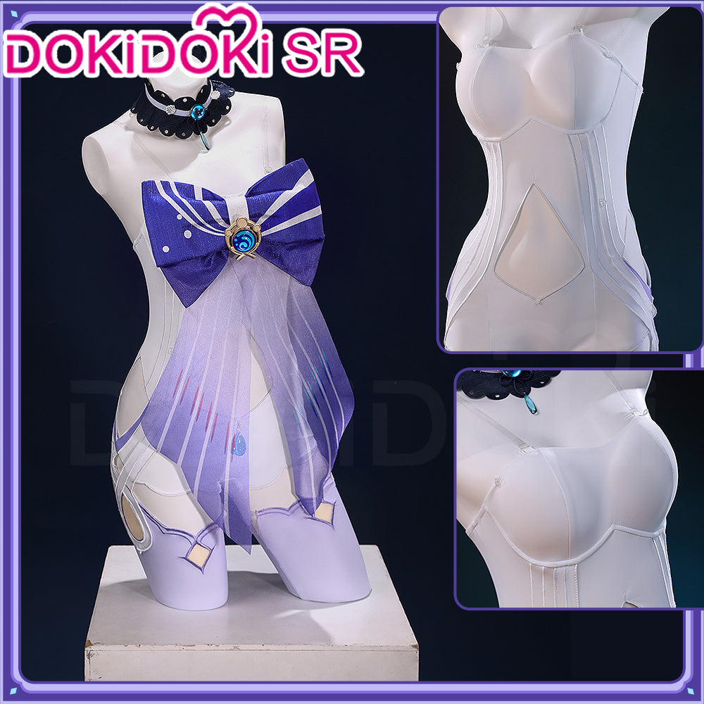 【Partially Ready For Ship】DokiDoki-SR Game Genshin Impact Sangonomiya Kokomi  Cosplay Costume Women